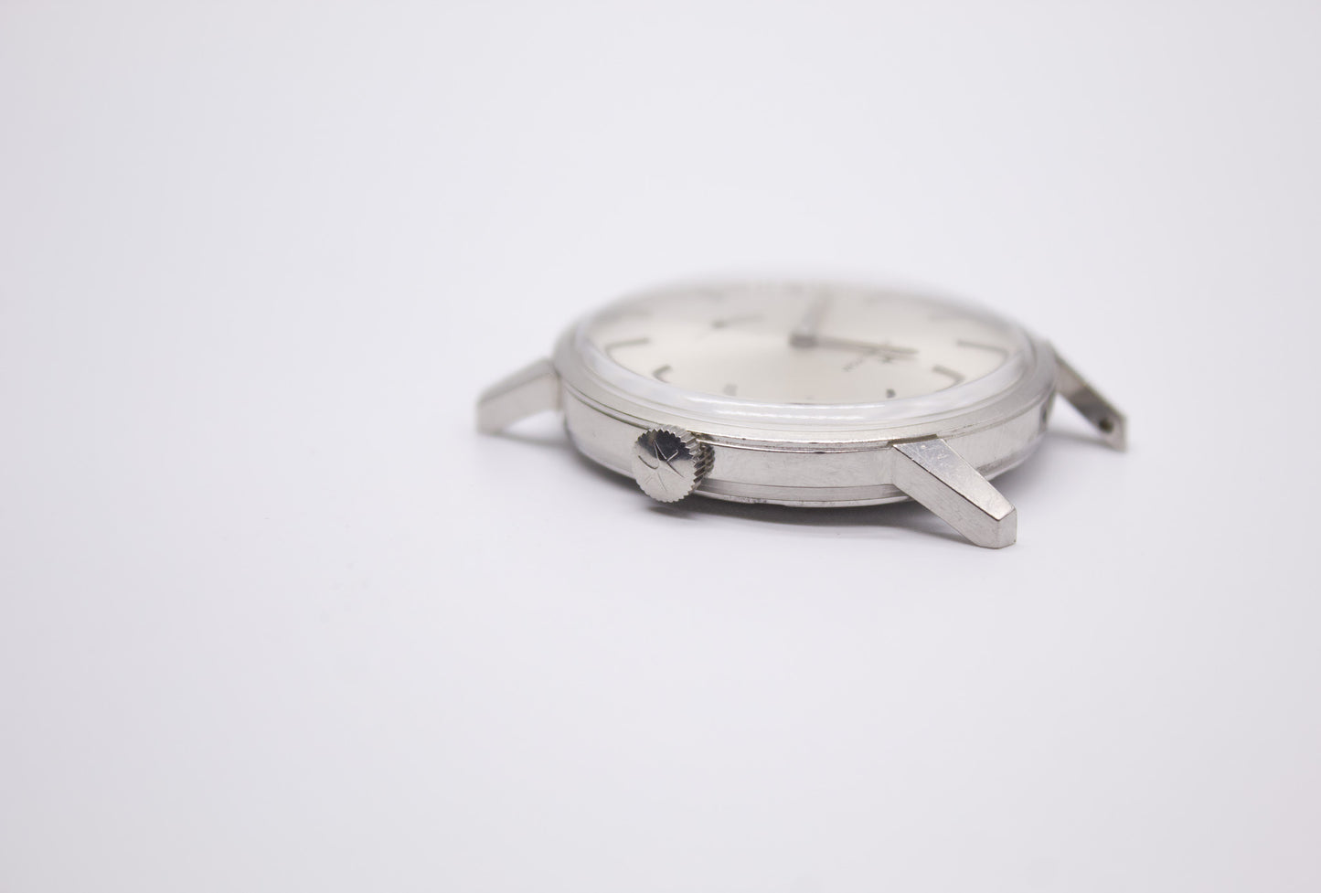 [Serviced] 1970s Hamilton Radiant Silver Dial Men's Mechanical Wrist-Watch