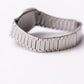 1980 Seiko Quartz Straight Grain Silver Dial Men's Wrist-Watch