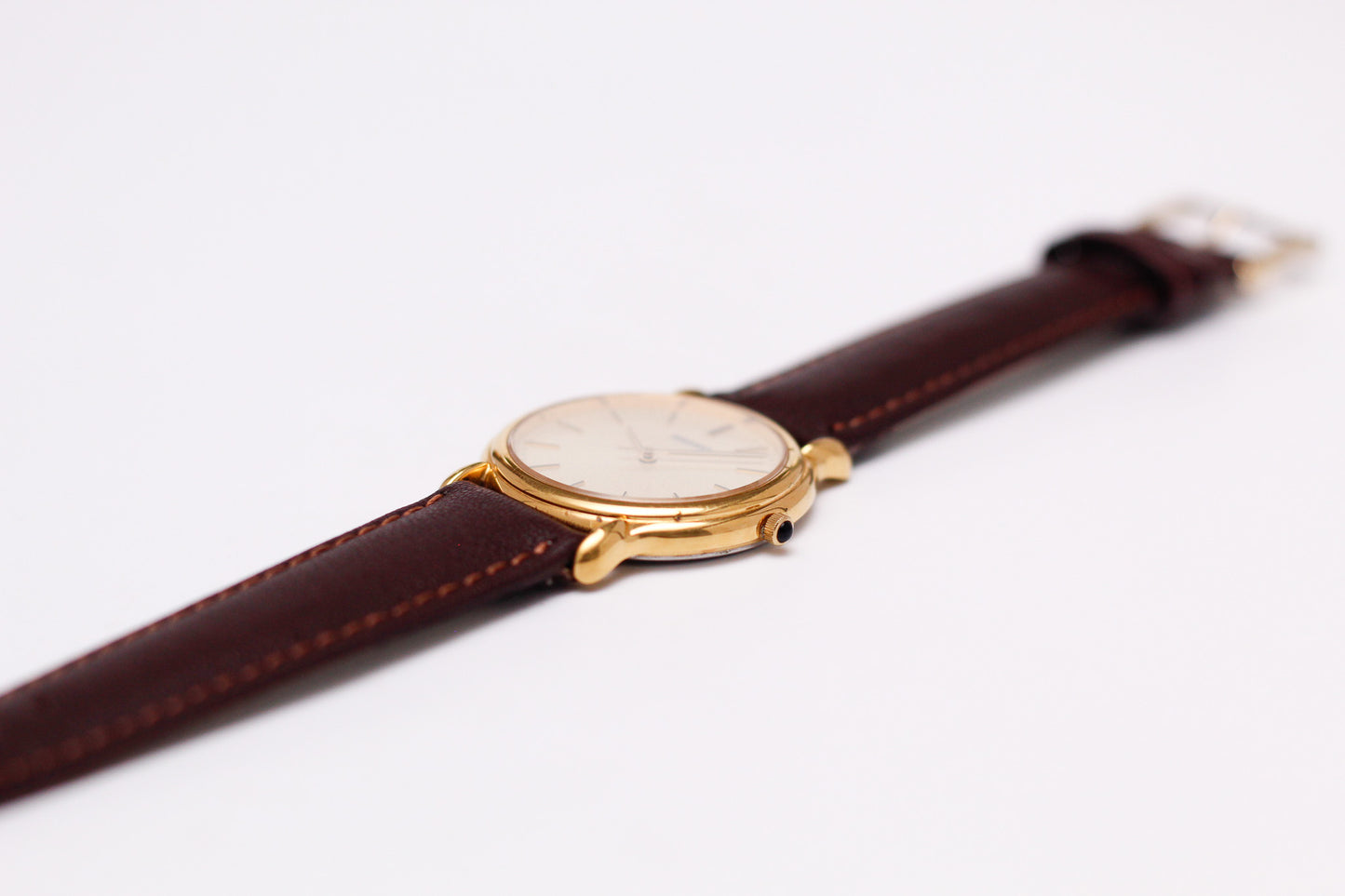 1991 Seiko Quartz Golden Snowflake Dial Men's Wrist-Watch