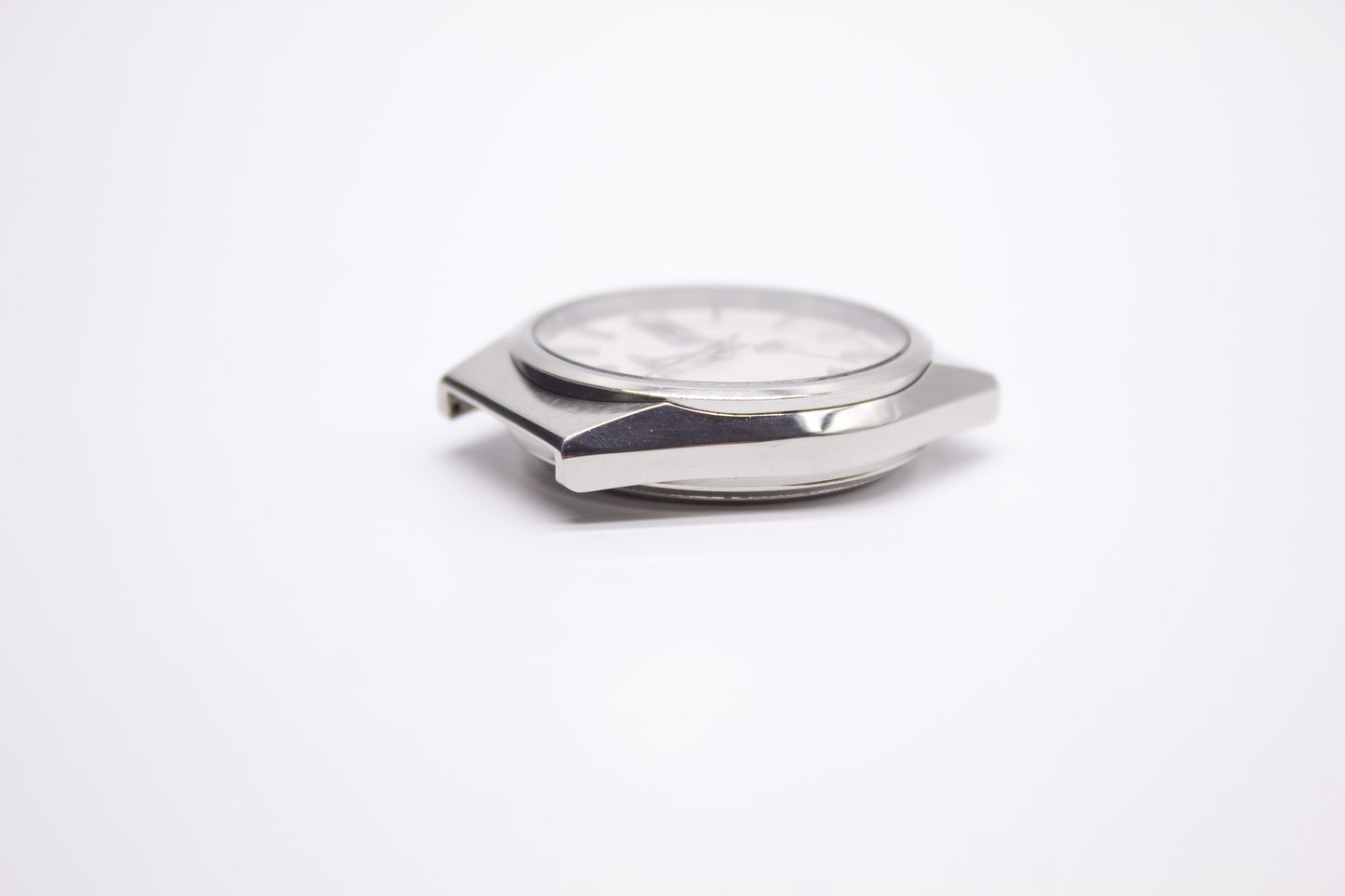 [Serviced] 1977 Seiko Type II Straight Grain Silver Dial Men's Wrist-Watch