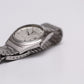 1991 Pulsar Quartz Straight Grain Silver Dial Men's Wrist-Watch