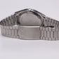 1991 Pulsar Quartz Straight Grain Silver Dial Men's Wrist-Watch