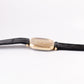 [Mint] 1977 Seiko Quartz Octagon Straight Grain Golden Dial Men's Wrist-Watch
