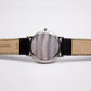 1981 Seiko Dolce Quartz Textured Silver Dial Men's Wrist-Watch