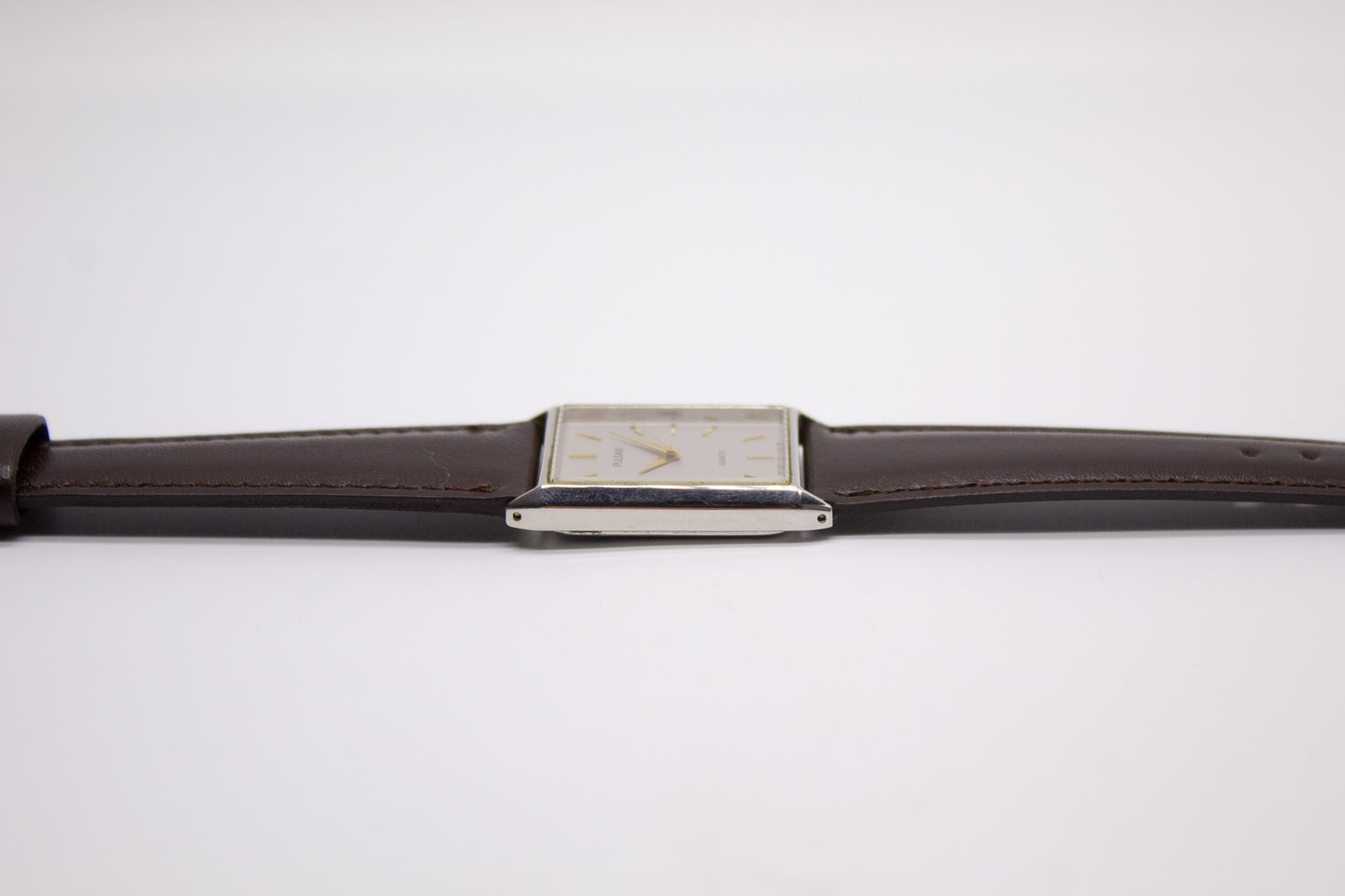 2001 Pulsar Quartz Light Gray Dial Men's Wrist-Watch