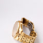 2012 Seiko Quartz Golden Sunburst Dial Men's Wrist-Watch