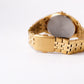 2012 Seiko Quartz Golden Sunburst Dial Men's Wrist-Watch