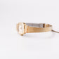 1984 Pulsar Quartz Straight Grain Golden Dial Ladies' Wrist-Watch