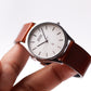 1979 Seiko Lord Quartz Straight Grain Silver Dial Men's Wrist-Watch