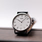1981 Seiko Quartz Straight Grain Silver Dial Men's Wrist-Watch