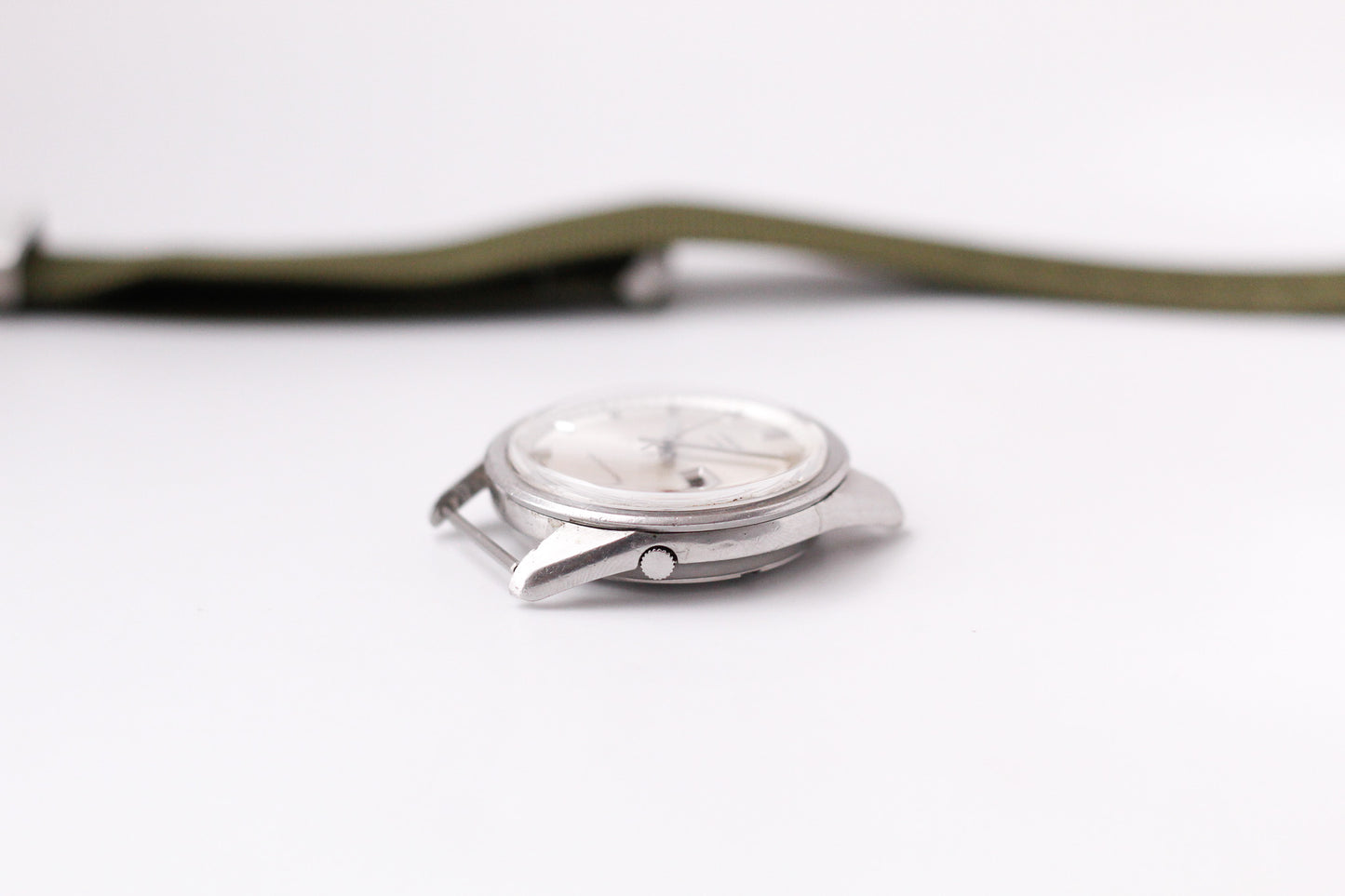 [Serviced] 1967 Seiko Sportsmatic Automatic Silver Sunburst Dial Men's Wrist-Watch