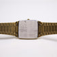 1987 Seiko 'Tank' Gold Toned Men's Wrist-Watch