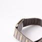 [Near Mint] 1983 Seiko 'Baby Santos Tank' Two Tone Deep Gray Dial Men's Wrist-Watch