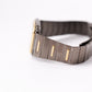 [Near Mint] 1983 Seiko 'Baby Santos Tank' Two Tone Deep Gray Dial Men's Wrist-Watch