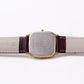 1990s Cyma Quartz Bi-Textured Light Golden Dial Ladies Wrist-Watch