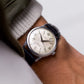 [Serviced] 1960s French Croton Reliance Aged Silver Sunburst Dial Mechanical Men's Wrist-Watch