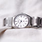 1974 Seiko Quartz QT Straight Grain Silver Dial Men's Wrist-Watch