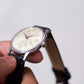[Serviced] 1960s French Croton Reliance Aged Silver Sunburst Dial Mechanical Men's Wrist-Watch