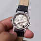 [Serviced] 1960s French Croton Reliance Aged Silver Sunburst Dial Mechanical Men's Wrist-Watch