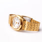 1989 Citizen Automatic Straight Grain Silver Dial Uni-Sex Wrist-Watch
