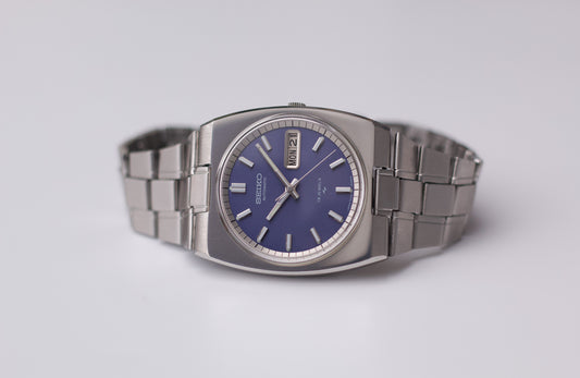 [Serviced] 1972 Seiko Automatic Lilac Dial Men's Wrist-Watch