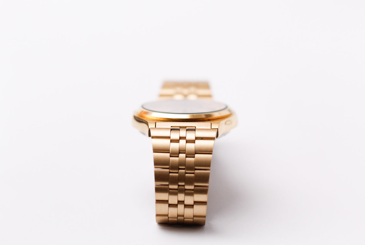 1988 Seiko 5 Automatic Golden Sunburst Dial Men's Wrist-Watch