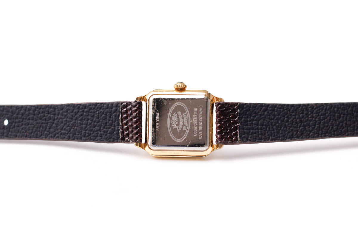 1990s Laura Ashley Quartz Golden Roman Dial Ladies' Wrist-Watch