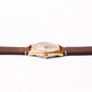 [Serviced] 1960s Helbros Mechanical Golden Sunburst Dial Men's Wrist-Watch