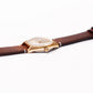 [Serviced] 1960s Helbros Mechanical Golden Sunburst Dial Men's Wrist-Watch