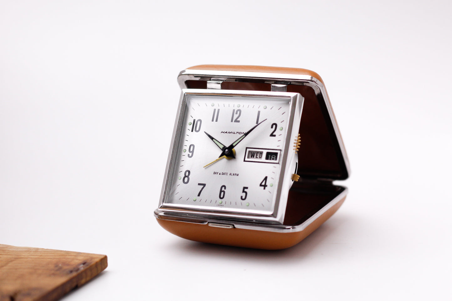 1970s Hamilton Travel Mechanical Alarm-Clock