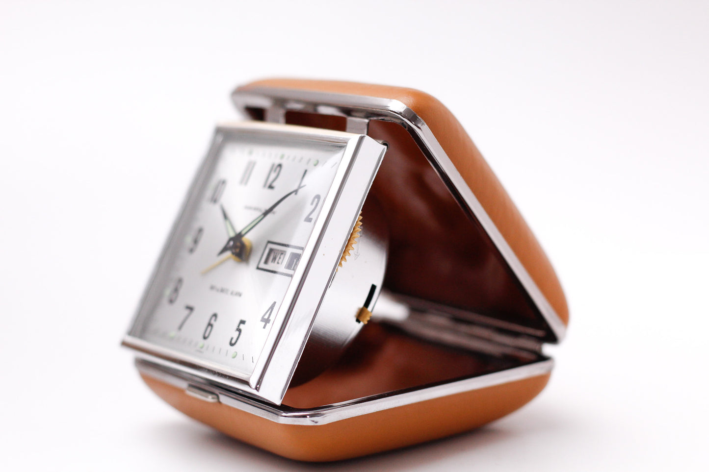 1970s Hamilton Travel Mechanical Alarm-Clock