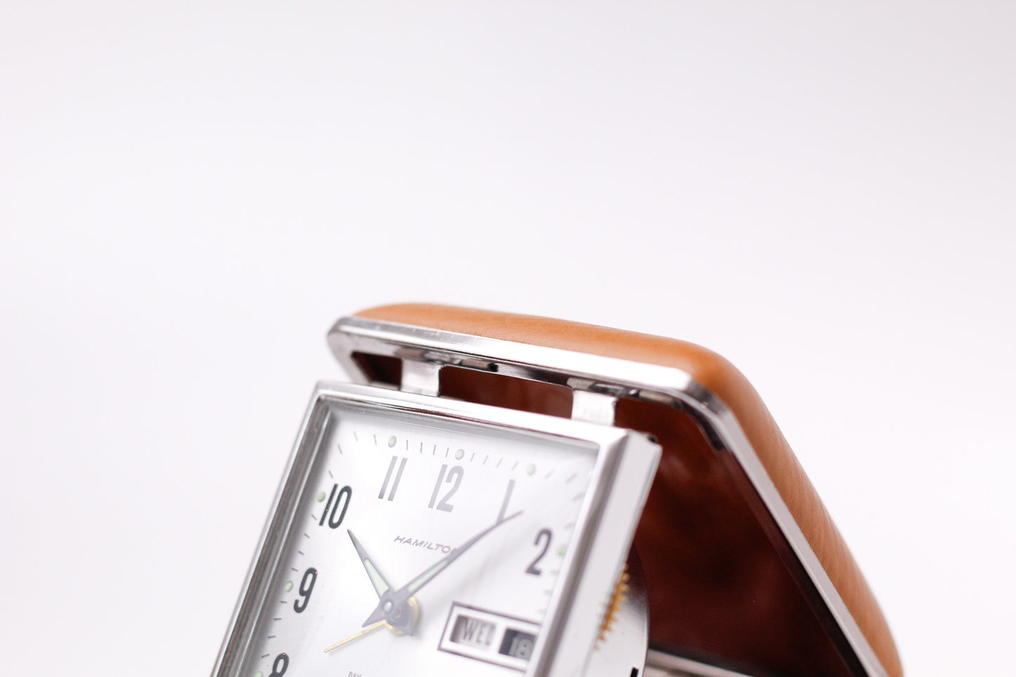 1970s Hamilton Travel Mechanical Alarm-Clock
