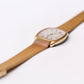 1978 Hamilton Quartz Straight Grain Silver Dial Men's Wrist-Watch Full-Set