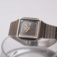 1995 Seiko 5 Automatic TV Straight Grain Gray Dial Men's Wrist-Watch