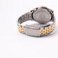 1996 Seiko Quartz Royal Blue Carved Crystal Dial Men's Wrist-Watch