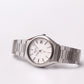 1974 Seiko Quartz QT Straight Grain Silver Dial Men's Wrist-Watch