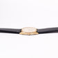 1984 Seiko Quartz Straight Grain Golden Dial Men's Wrist Watch