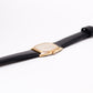 1984 Seiko Quartz Straight Grain Golden Dial Men's Wrist Watch