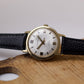 [Serviced] 1960s Caravelle Aged Silver Sunburst Dial Men's Wrist-Watch