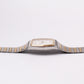1980s Hamilton Quartz Cream White Dial Two Tone Men's Wrist-Watch W/Box & Papers
