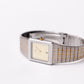 1984 Citizen Quartz Golden 'Grid' Dial Two Tone Tank Men's Wrist-Watch