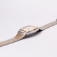 1980s Hamilton Quartz Cream White Dial Two Tone Men's Wrist-Watch W/Box & Papers