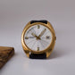 [Serviced] 1969 Seiko Automatic 'Crosshairs Silver Sunburst Dial' Men's Wrist-Watch