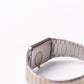 1984 Citizen Quartz Golden 'Grid' Dial Two Tone Tank Men's Wrist-Watch