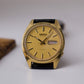 [Serviced] 1974 Seiko Automatic Gold Straight Grain Dial Men's Wrist-Watch