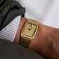 1997 Seiko Quartz Golden Tank Men's Wrist-Watch