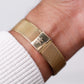 1978 Hamilton Quartz Straight Grain Silver Dial Men's Wrist-Watch Full-Set