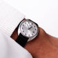 [Serviced] 1970 Seiko Automatic Silver Sunburst Dial Men's Wrist-Watch