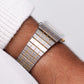 1984 Citizen Quartz Golden 'Grid' Dial Two Tone Tank Men's Wrist-Watch