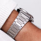 1974 Seiko Quartz QT Straight Grain Silver Dial Men's Wrist-Watch